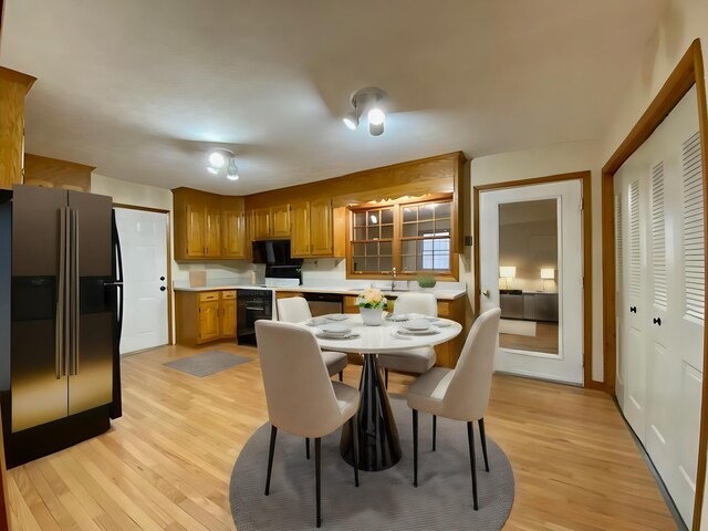 1655 Howardsville Tpke, Stuarts Draft, VA 24477 - dining space featuring light wood finished floors