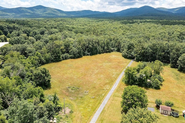 1655 Howardsville Tpke, Stuarts Draft, VA 24477 - aerial view with a forest view and a mountain view
