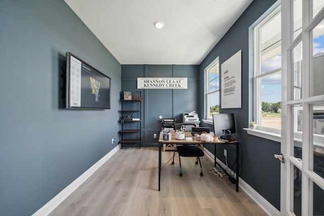 TBD Fairfield Dr, Staunton, VA 24401 - office area with wood finished floors and baseboards