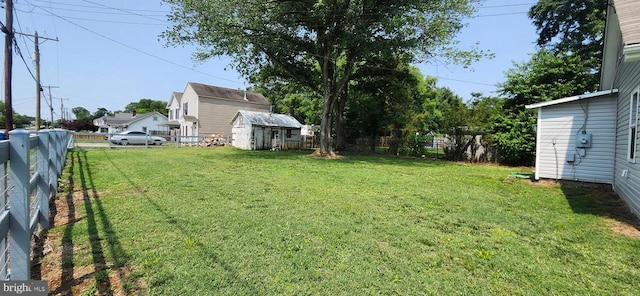 320 Third St, Fredericksburg, VA 22408 - fenced backyard featuring a storage shed