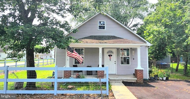 320 Third St, Fredericksburg, VA 22408 - view of front of house featuring a porch and roof with shingles