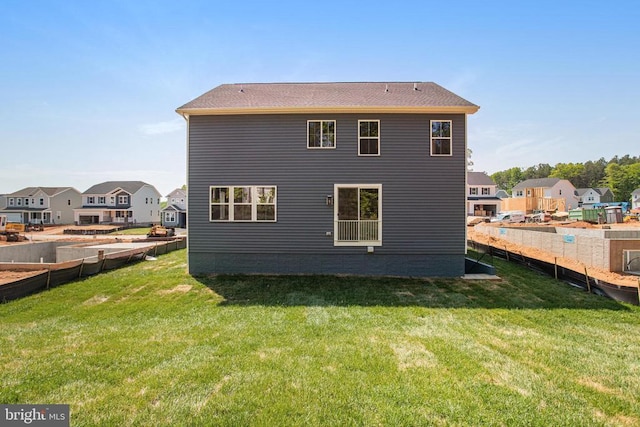 35607 Pine Needle Ln, Locust Grove, VA 22508 - rear view of property with a residential view