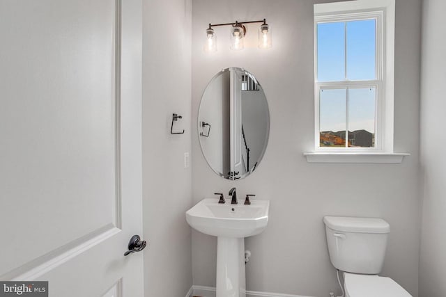 35607 Pine Needle Ln, Locust Grove, VA 22508 - half bath with toilet and a sink
