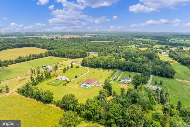  - aerial view of sparsely populated area