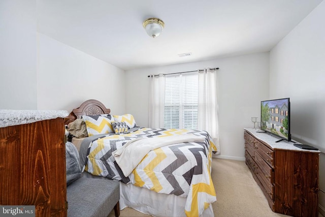 7207 Finch Ln, Fredericksburg, VA 22407 - bedroom with light carpet and baseboards