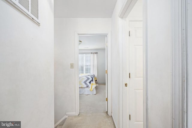 7207 Finch Ln, Fredericksburg, VA 22407 - hallway with light colored carpet and baseboards