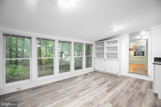 102 Eagle Ct, Locust Grove, VA 22508 - unfurnished sunroom with lofted ceiling
