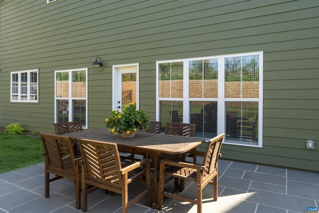 4017 Marie Curie Ct, Charlottesville, VA 22902 - view of patio / terrace featuring outdoor dining area