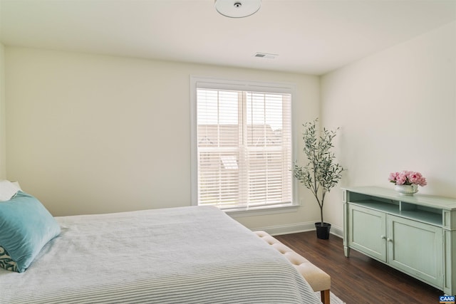 4017 Marie Curie Ct, Charlottesville, VA 22902 - bedroom featuring dark wood-style floors and baseboards
