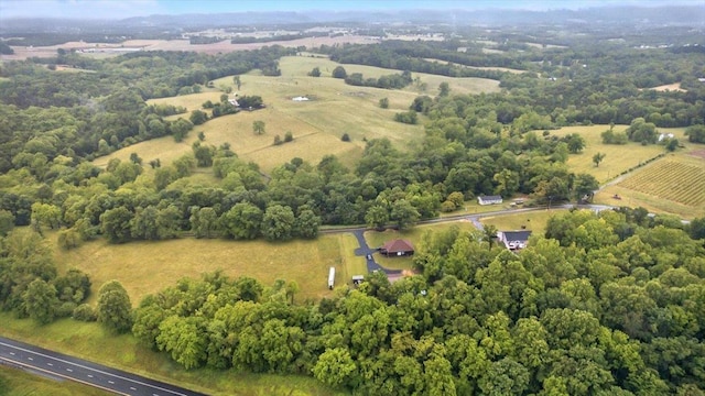 4767 Ox Rd S, Edinburg, VA 22824 - aerial overview of property's location with rural landscape