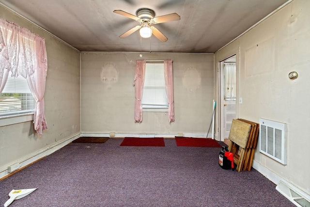 267 Shiloh Ave, Waynesboro, VA 22980 - spare room featuring carpet floors and ceiling fan