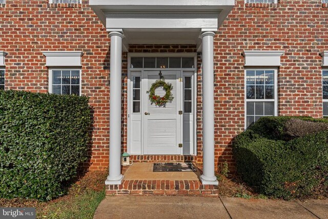 view of entrance to property