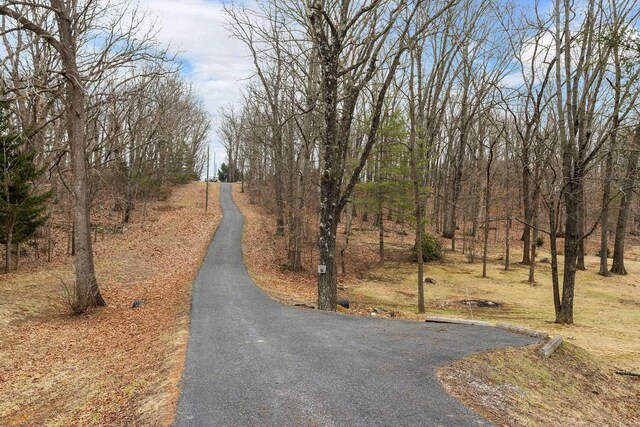 view of road