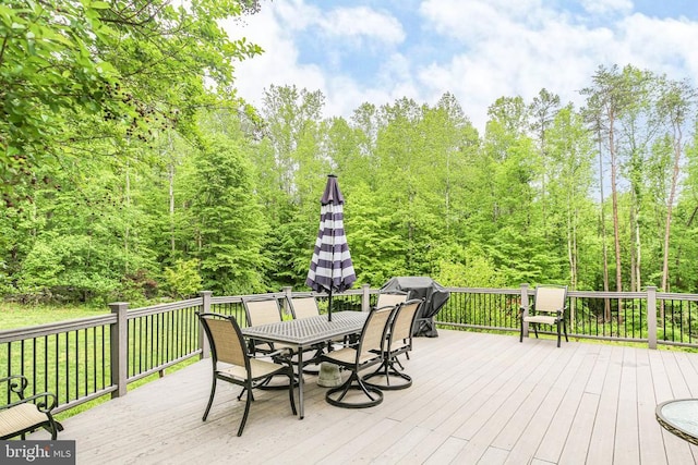  - deck with outdoor dining area
