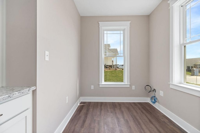 LOT154 Langley Dr, Waynesboro, VA 22980 - unfurnished dining area featuring healthy amount of natural light and dark wood finished floors