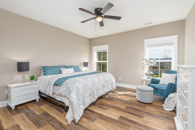LOT154 Langley Dr, Waynesboro, VA 22980 - bedroom featuring wood finished floors, baseboards, and ceiling fan