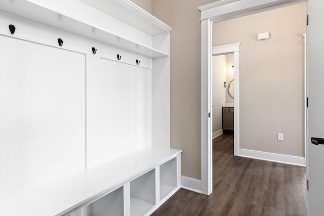 LOT154 Langley Dr, Waynesboro, VA 22980 - mudroom with dark wood finished floors and baseboards