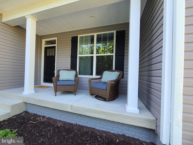 150 Winchester Trl, Mineral, VA 23117 - view of covered porch