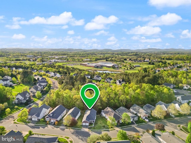  - aerial perspective of suburban area