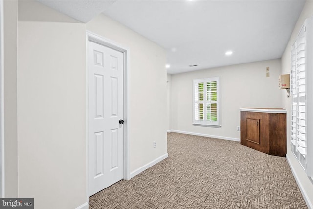7924 Gold Leaf Cir, Spotsylvania, VA 22551 - corridor featuring carpet flooring and recessed lighting