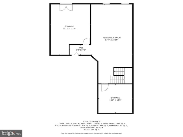 12314 Osprey Ln, Culpeper, VA 22701 - view of floor plan / room layout