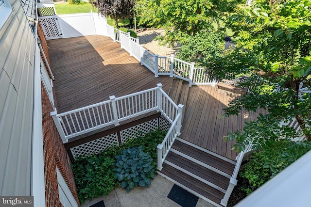 650 Yowell Dr, Culpeper, VA 22701 - deck featuring stairway