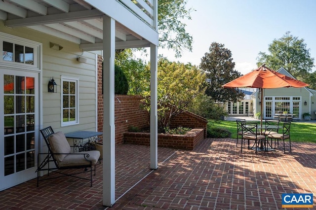 240 Broad Axe Rd, Charlottesville, VA 22903 - view of patio with outdoor dining space