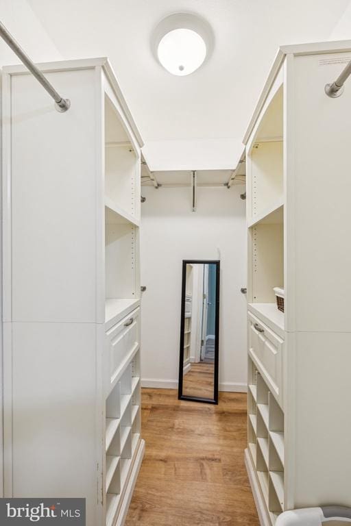 10603 Bluebird Ln, Spotsylvania, VA 22553 - walk in closet featuring light wood-style flooring