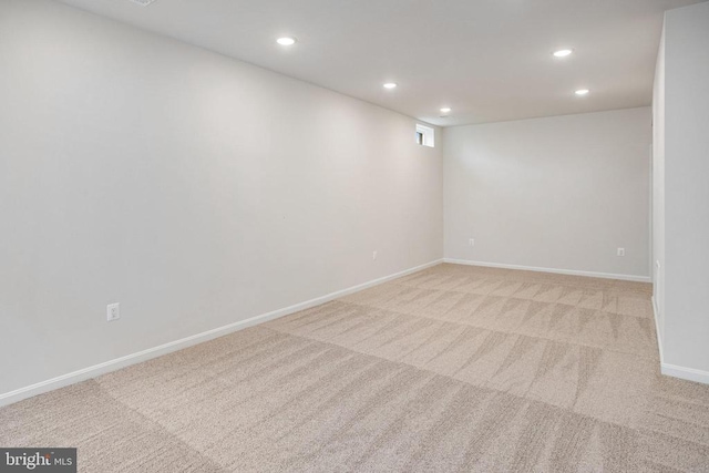 35663 Aspen Way, Locust Grove, VA 22508 - empty room with recessed lighting, light colored carpet, and baseboards