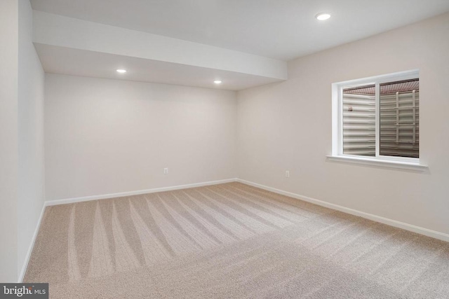 35663 Aspen Way, Locust Grove, VA 22508 - carpeted spare room featuring baseboards and recessed lighting
