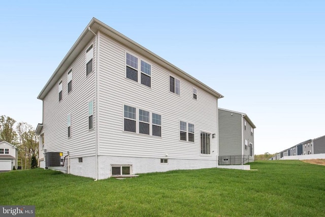 35663 Aspen Way, Locust Grove, VA 22508 - back of house featuring a yard and cooling unit