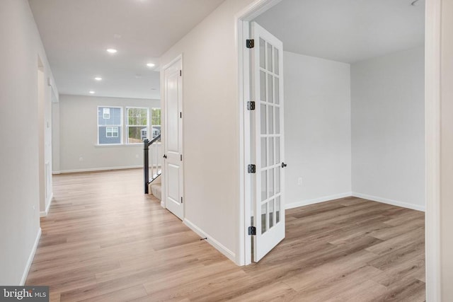 35663 Aspen Way, Locust Grove, VA 22508 - hall with light wood-style floors, recessed lighting, and baseboards