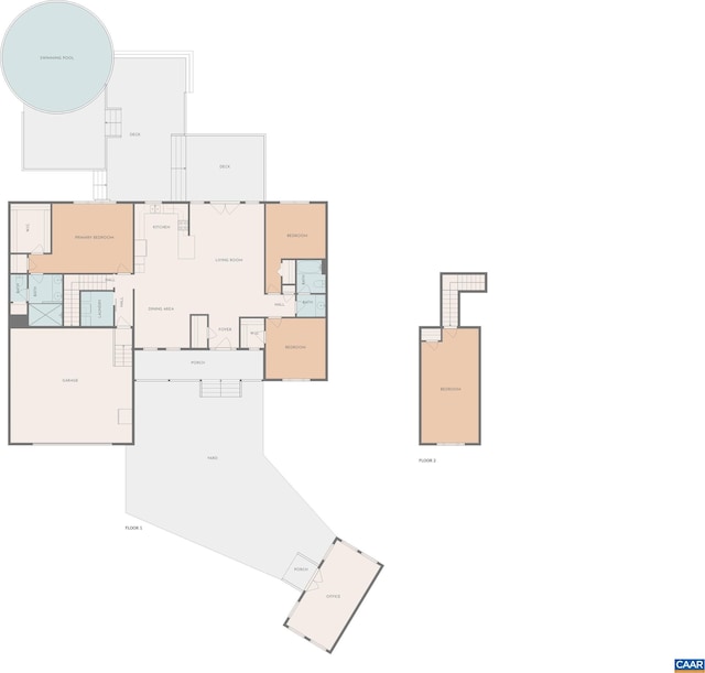 8289 Three Notch Rd, Louisa, VA 23093 - view of floor plan / room layout