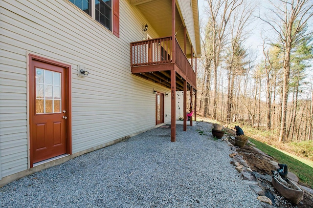 9839 Brunk Spring Ln, Broadway, VA 22815 - view of home's exterior featuring a balcony