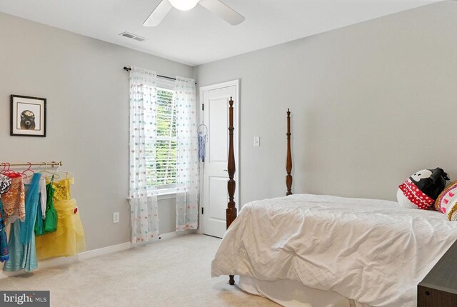 275 Freestyle Ln, Mineral, VA 23117 - carpeted bedroom with baseboards and a ceiling fan