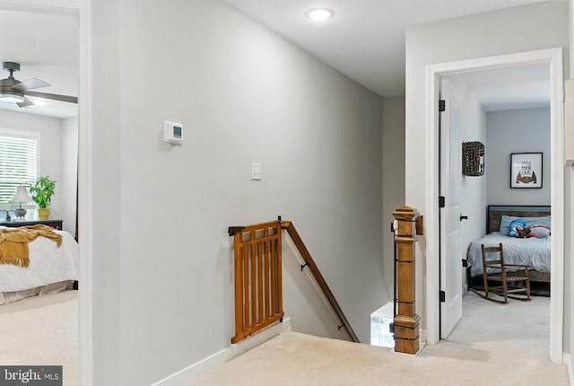 275 Freestyle Ln, Mineral, VA 23117 - corridor with an upstairs landing and carpet