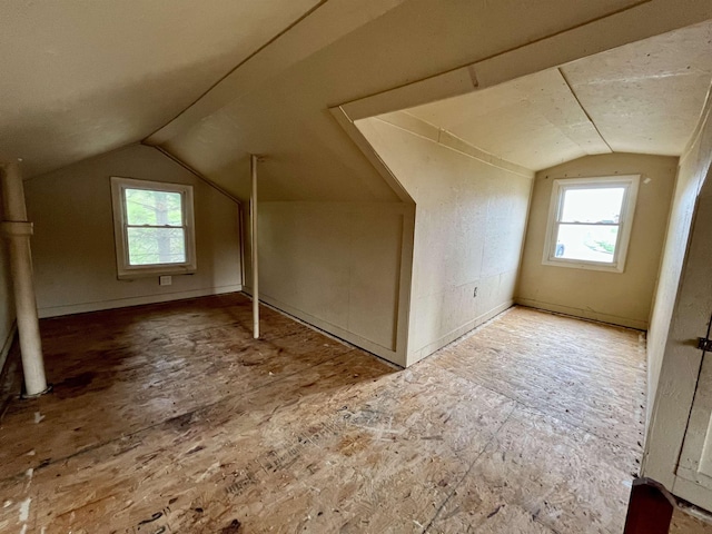 204 Dogwood St, Waynesboro, VA 22980 - additional living space featuring vaulted ceiling and a healthy amount of sunlight
