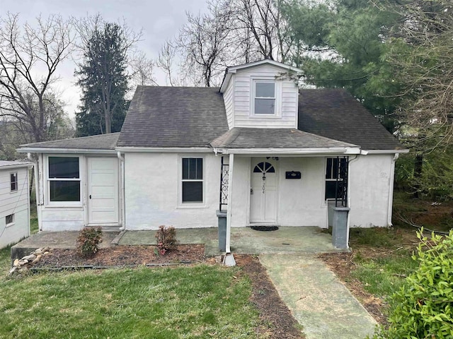 204 Dogwood St, Waynesboro, VA 22980 - view of front of property featuring a shingled roof and stucco siding