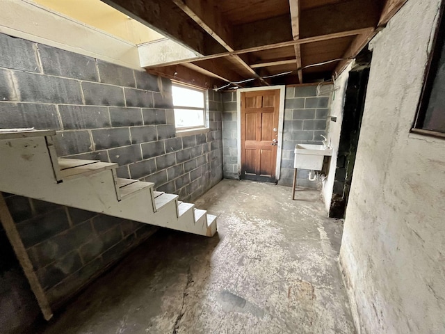 204 Dogwood St, Waynesboro, VA 22980 - below grade area featuring a sink