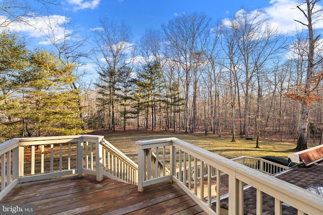 8413 Pathfinders Ct, Spotsylvania, VA 22553 - view of deck