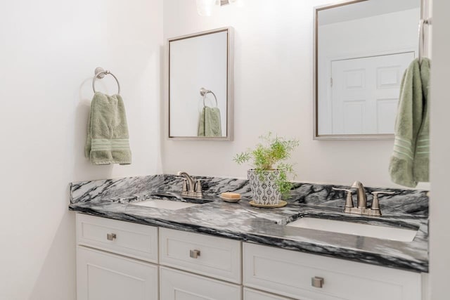 4201 Brown Mountain Ln, Elkton, VA 22827 - bathroom featuring double vanity