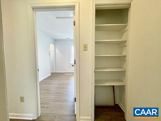 view of closet