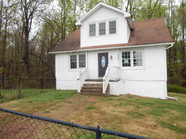 8445 James Monroe Hwy, Culpeper, VA 22701 - view of front of house with stucco siding and roof with shingles