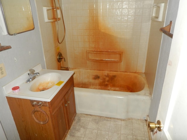 8445 James Monroe Hwy, Culpeper, VA 22701 - bathroom with vanity and shower / bathtub combination