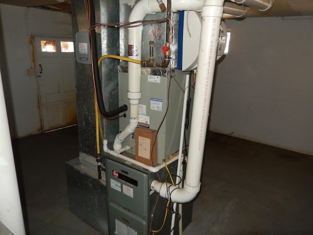 8445 James Monroe Hwy, Culpeper, VA 22701 - utility room featuring heating unit