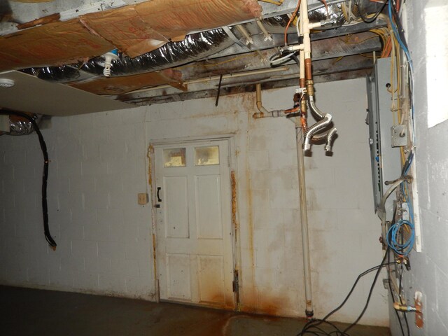 8445 James Monroe Hwy, Culpeper, VA 22701 - view of unfinished below grade area