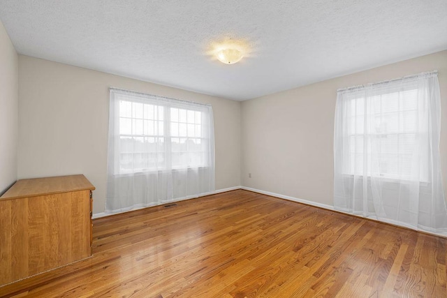 5 Granary Rd, Verona, VA 24482 - empty room with light wood-style flooring, baseboards, and a textured ceiling