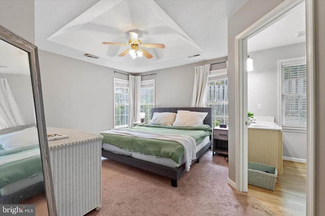 1538 Willow St, Culpeper, VA 22701 - bedroom featuring a raised ceiling and ceiling fan