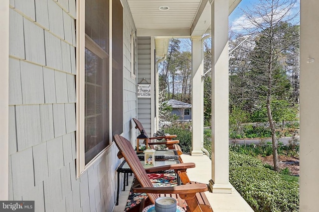 514 Lakeview Pkwy, Locust Grove, VA 22508 - view of patio with covered porch