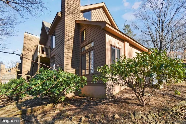 786 Laurelwood, Condos, VA 22967 - view of side of home with a chimney